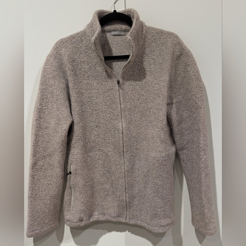 Ten Thousand Sherpa Tech Fleece Jacket Light Grey Large